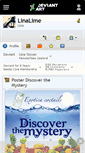 Mobile Screenshot of linalime.deviantart.com