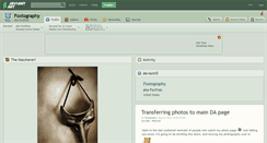 Desktop Screenshot of foxtography.deviantart.com