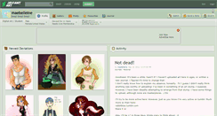 Desktop Screenshot of maebelleine.deviantart.com