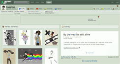 Desktop Screenshot of hyperme.deviantart.com