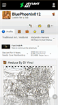 Mobile Screenshot of bluephoenix012.deviantart.com