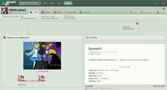 Desktop Screenshot of kitteh-sama2.deviantart.com