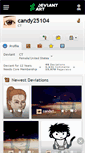 Mobile Screenshot of candy25104.deviantart.com