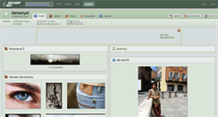 Desktop Screenshot of darkanyel.deviantart.com