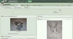 Desktop Screenshot of jyoumifan1.deviantart.com