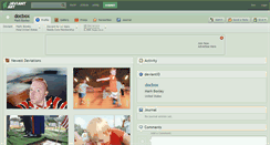 Desktop Screenshot of docbox.deviantart.com