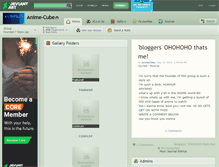 Tablet Screenshot of anime-cube.deviantart.com