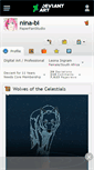 Mobile Screenshot of nina-bi.deviantart.com