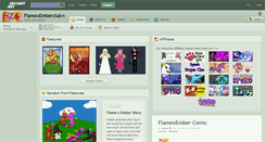 Desktop Screenshot of flamexemberclub.deviantart.com