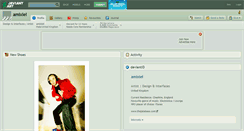 Desktop Screenshot of amixiel.deviantart.com