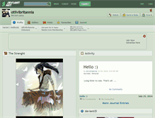 Tablet Screenshot of otiivibritannia.deviantart.com