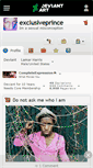 Mobile Screenshot of exclusiveprince.deviantart.com