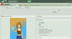 Desktop Screenshot of caracal007.deviantart.com