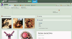 Desktop Screenshot of amysia.deviantart.com