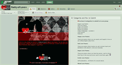 Desktop Screenshot of poetry-of-love.deviantart.com