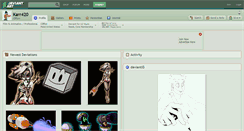 Desktop Screenshot of karr420.deviantart.com