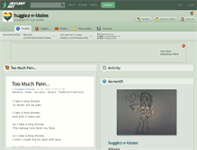 Tablet Screenshot of hugglez-n-kissies.deviantart.com