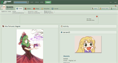 Desktop Screenshot of iaozora.deviantart.com