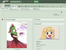 Tablet Screenshot of iaozora.deviantart.com