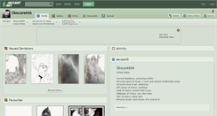 Desktop Screenshot of obscure666.deviantart.com