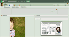 Desktop Screenshot of majbot.deviantart.com