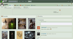 Desktop Screenshot of jcaster.deviantart.com