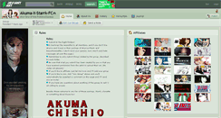 Desktop Screenshot of akuma-x-starrk-fc.deviantart.com