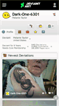 Mobile Screenshot of dark-one-6301.deviantart.com