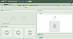 Desktop Screenshot of hdhdhd.deviantart.com