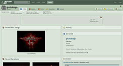 Desktop Screenshot of gholtdesign.deviantart.com