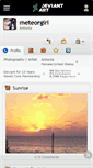 Mobile Screenshot of meteorgirl.deviantart.com