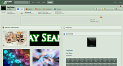 Desktop Screenshot of jaysean.deviantart.com