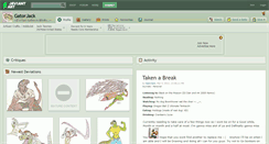 Desktop Screenshot of gatorjack.deviantart.com
