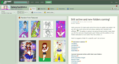 Desktop Screenshot of galaxycauldron.deviantart.com