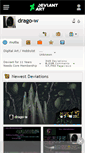 Mobile Screenshot of drago-w.deviantart.com
