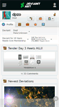 Mobile Screenshot of dpzo.deviantart.com
