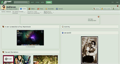Desktop Screenshot of moelleven.deviantart.com