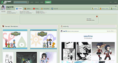 Desktop Screenshot of mar418.deviantart.com