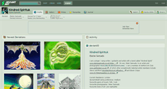 Desktop Screenshot of kindred-spirituk.deviantart.com
