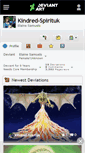 Mobile Screenshot of kindred-spirituk.deviantart.com