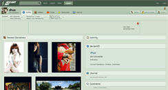 Desktop Screenshot of dhuo.deviantart.com