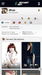 Mobile Screenshot of dhuo.deviantart.com