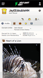 Mobile Screenshot of jayeedoublenn.deviantart.com