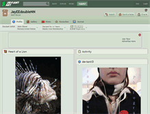 Tablet Screenshot of jayeedoublenn.deviantart.com