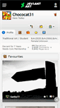 Mobile Screenshot of chococat31.deviantart.com