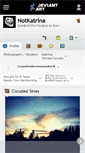 Mobile Screenshot of notkatrina.deviantart.com