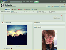 Tablet Screenshot of notkatrina.deviantart.com