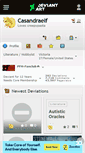 Mobile Screenshot of casandraelf.deviantart.com