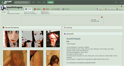 Desktop Screenshot of beautifultragedy.deviantart.com