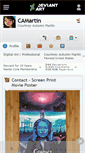 Mobile Screenshot of camartin.deviantart.com